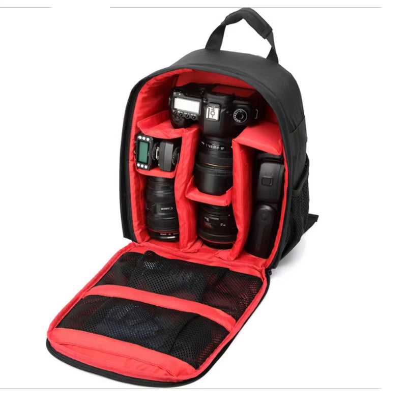 Professional Waterproof Outdoor Camera Backpack for Nikon, Canon, and Sony Digital Lenses