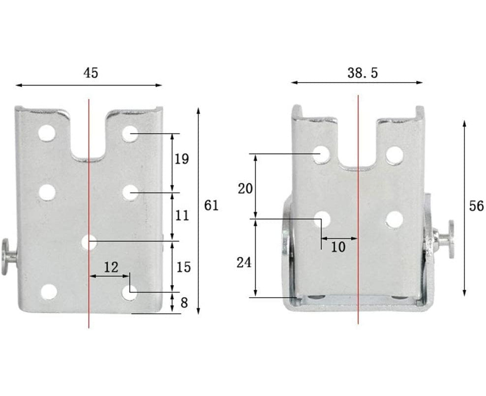 (4 Pieces) Folding Frame, Self-Locking Hinge, Folding Table Legs, Folding Workbench