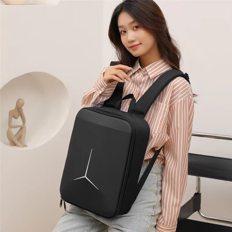 Mini 4 Pro Portable Storage Backpack and Messenger Chest Bag - Stylish Accessory Case for Mini 4 Pro