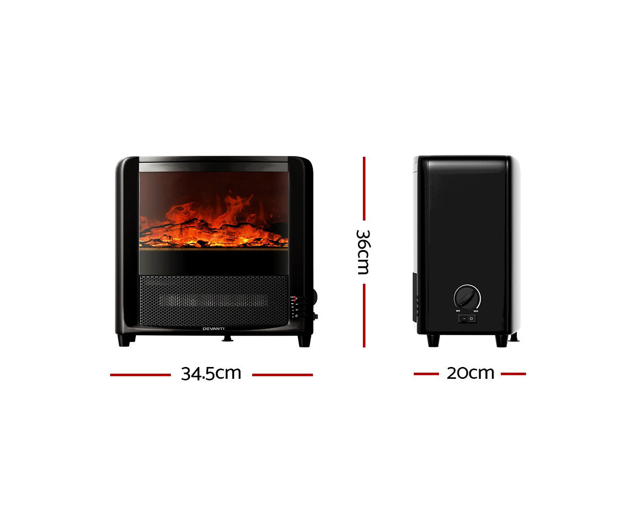 Electric Fireplace Fire Heaters 2000W