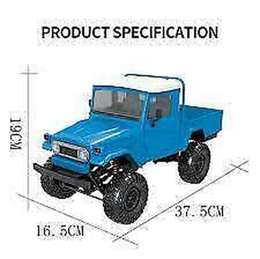 MN Model MN45 RTR 1/12 2.4G 4WD RC Car LED Light Crawler Climbing Off-Road Truck