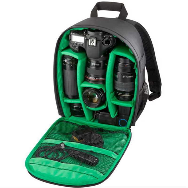 Professional Waterproof Outdoor Camera Backpack for Nikon, Canon, and Sony Digital Lenses