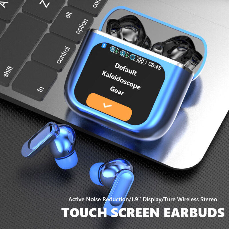 2024 Wireless Earbuds Stereo Bass Headphones Bluetooth 5.4 Earphone Touch Screen