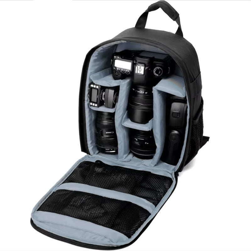 Professional Waterproof Outdoor Camera Backpack for Nikon, Canon, and Sony Digital Lenses