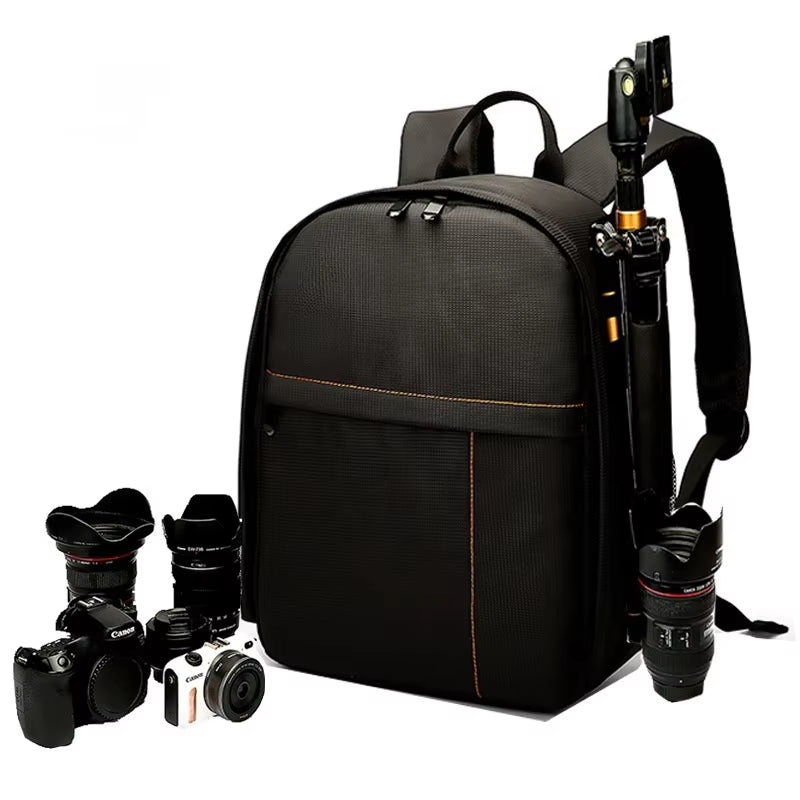 Professional Waterproof Outdoor Camera Backpack for Nikon, Canon, and Sony Digital Lenses