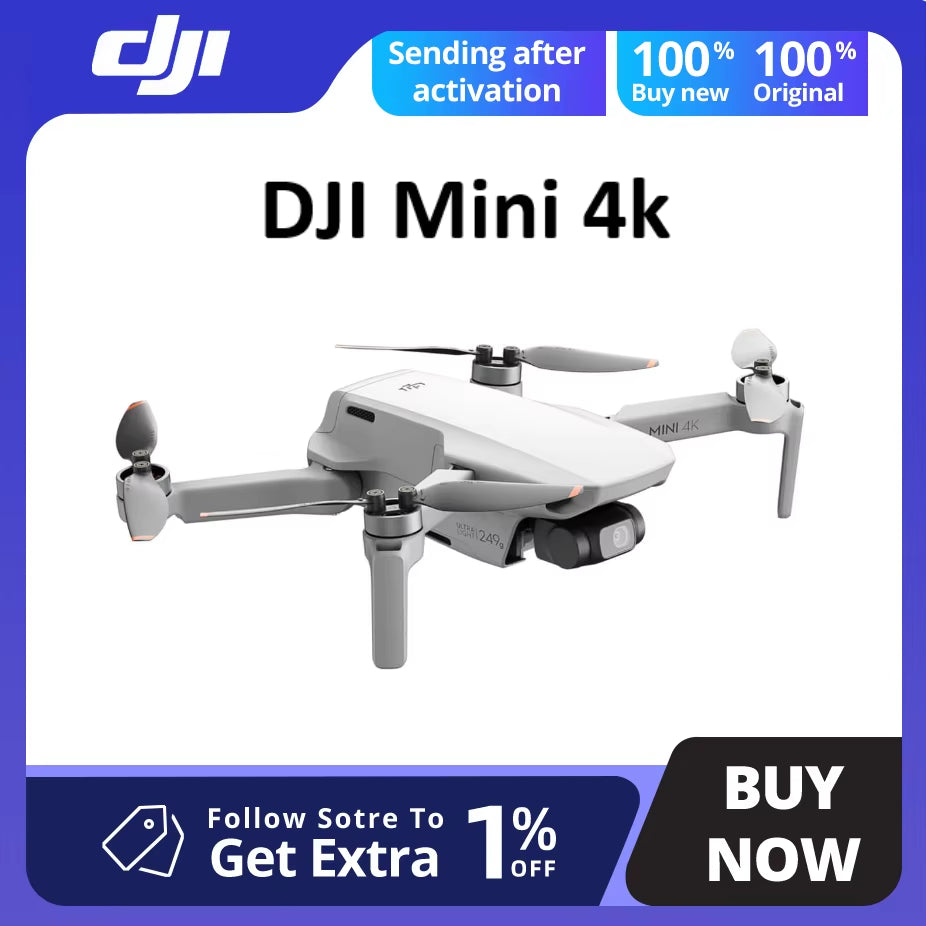 Mini 4K Camera Drone 4K/30Fps Video HD Transmission Professional  Original Brand New